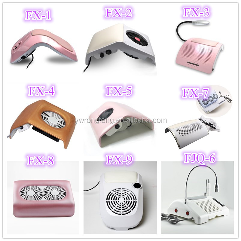 2 in 1 new big power nail lamp dryer japan style nail dust collector FJQ-24