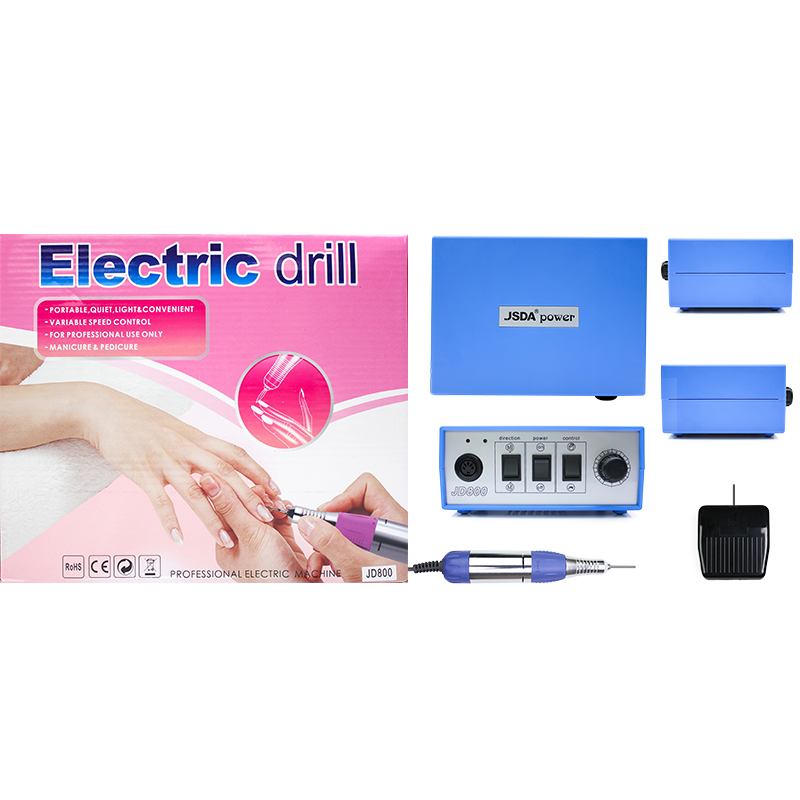 China beauty salon equipment JD800 ROHS and CE Micro Motor Electric nail Drill DM-33