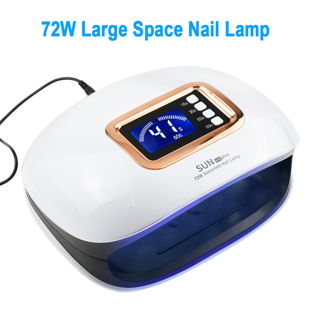 New design 72watt motion sensor smart UV curing lamp 36w sun uv led lamp for nail FD-204