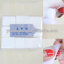 Fashion Nail Art Gel Polish Remover Cotton Pad Nail Wipe For Nail Art