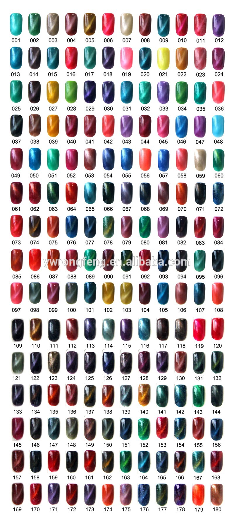 nail salon exclusive use acrylic nail set gel polish with different bottles